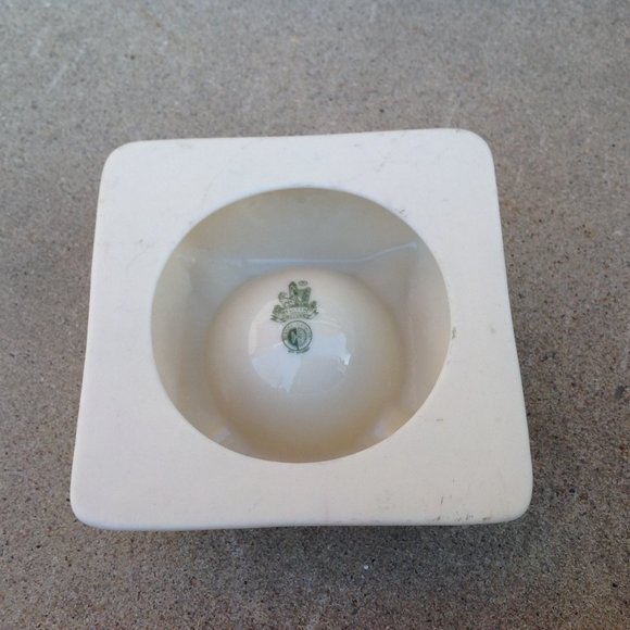 Belleek Pottery Ireland THORN 4 Well ASHTRAY (1965-1980) - Picture 15 of 16